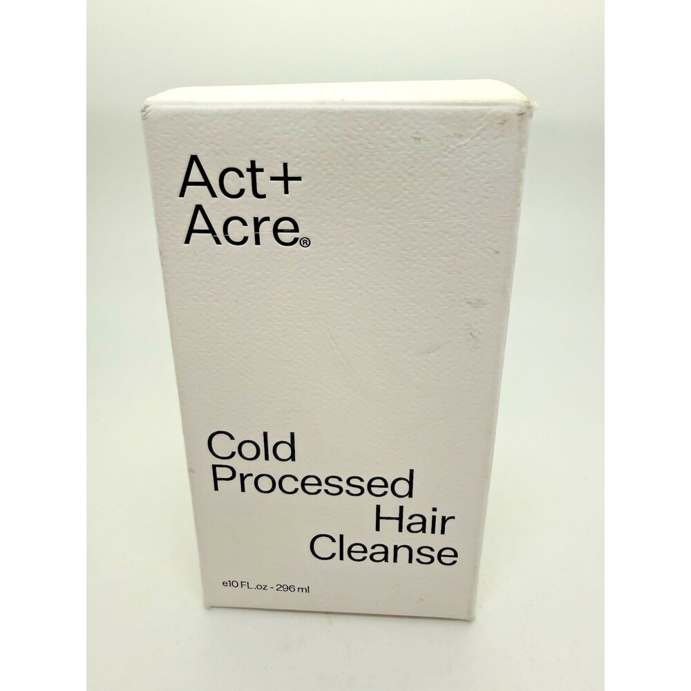 ACT+ ACRE Cold Processed Balancing Shampoo Clarifying Cleanse for Build Up 10oz - Picture 1 of 10